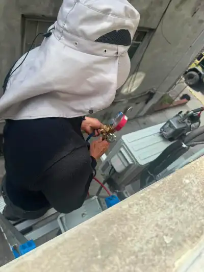 our technicians at work